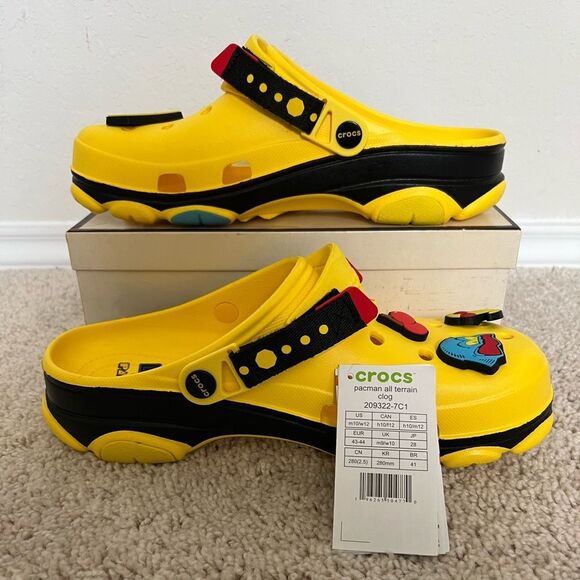 Crocs X Pac-Man All-Terrain Clog Shoes - Picture 1 of 9